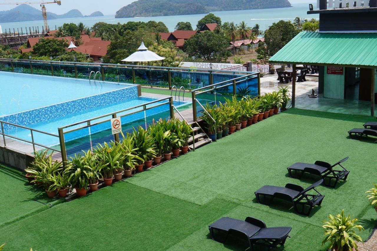 Cenang View Hotel Pantai Cenang  Exteriör bild